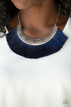 Load image into Gallery viewer, Mighty and Mane - Blue Necklace