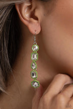 Load image into Gallery viewer, Developing Dignity- Green Earring