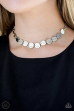 Load image into Gallery viewer, Faster Than Spotlight - Silver Choker Necklace