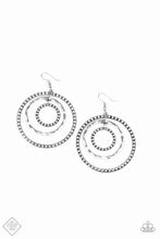 Load image into Gallery viewer, Textured Takedown - Silver Earrings