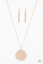Load image into Gallery viewer, Mandala Melody - Gold Necklace