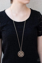 Load image into Gallery viewer, Mandala Melody - Gold Necklace
