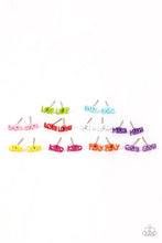 Load image into Gallery viewer, Lil Diva's (kids) WORDS OF INSPIRATION shaped post earring ***4 for $1***