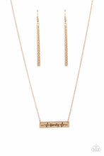Load image into Gallery viewer, Living The Mom Life- Gold Necklace