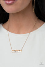 Load image into Gallery viewer, Living The Mom Life- Gold Necklace