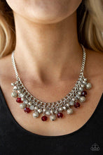 Load image into Gallery viewer, Party Spree - Red Necklace/ The Pary Planner Red Bracelet SET SOLD TOGETHER