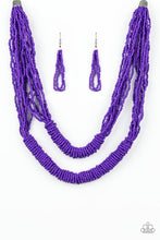 Load image into Gallery viewer, Right As Rainforest - PURPLE Necklace