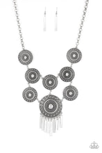 Load image into Gallery viewer, Modern Medalist- Silver Necklace