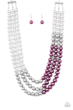Load image into Gallery viewer, Time Square Starlet - PURPLE Necklace