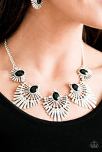 Load image into Gallery viewer, Miss Universe - BLACK Necklace- BLACK DIAMOND EXCLUSIVE