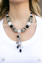 Load image into Gallery viewer, Break a Leg- black necklace