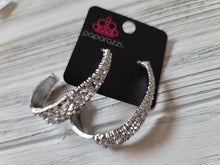 Load image into Gallery viewer, Cold As Ice -White Earring