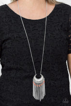 Load image into Gallery viewer, Mad About Madagascar -ORANGE Necklace