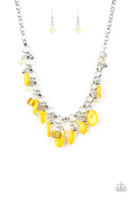 Load image into Gallery viewer, I WANT TO SEA THE WORLD - YELLOW NECKLACE