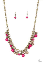 Load image into Gallery viewer, THE GRIT CROW - PINK NECKLACE AND Grit ANd Glamour Bracelet SOLD AS SET