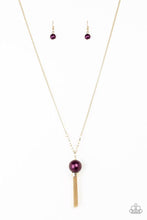 Load image into Gallery viewer, Belle Of The Ballroom - PURPLE Necklace