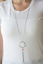 Load image into Gallery viewer, Offshore Odysey - ORANGE Necklace