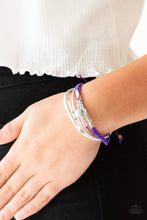 Load image into Gallery viewer, Take a Spacewalk - Purple Bracelet
