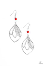 Load image into Gallery viewer, ABSOLUTELY AIRBORNE -RED Earring