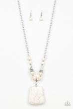 Load image into Gallery viewer, Sandstone Oasis - WHITE Necklace
