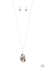 Load image into Gallery viewer, Asymmetrical Bliss - BROWN Necklace