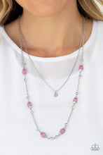 Load image into Gallery viewer, Irresistibly Iridescent - PURPLE Necklace