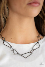 Load image into Gallery viewer, Shattering Records - BLACK Necklace