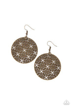 Load image into Gallery viewer, METALLIC MOSAIC - BRASS Earring