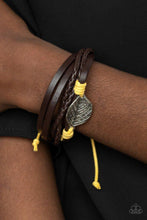 Load image into Gallery viewer, FROUNT AND CENTER - YELLOW BRACELET
