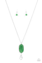 Load image into Gallery viewer, Elemental Elegance - GREEN Lanyard