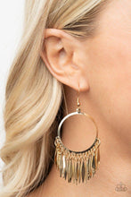 Load image into Gallery viewer, Raidant Chimes - GOLD Earrings
