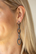 Load image into Gallery viewer, STREET SPUNK - BLACK Earrings