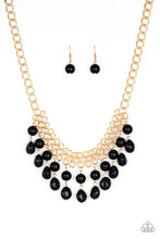 Load image into Gallery viewer, 5th Avenue Fleck - BLACK Necklace