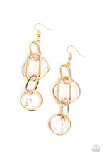 Load image into Gallery viewer, Park Avenue Princess - Gold Earring