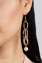 Load image into Gallery viewer, Park Avenue Princess - Gold Earring
