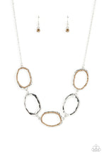 Load image into Gallery viewer, Gritty Go getter - Brown Necklace