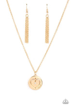 Load image into Gallery viewer, Heart Full Of Faith - Gold Necklace