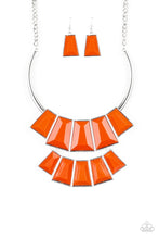 Load image into Gallery viewer, Lions Tigress And Bears - ORANGE Necklace