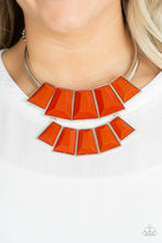 Load image into Gallery viewer, Lions Tigress And Bears - ORANGE Necklace
