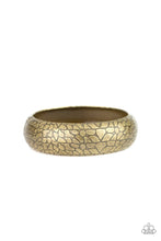 Load image into Gallery viewer, Tread Lightly - BRASS Bracelet