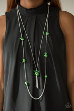 Load image into Gallery viewer, Cliff Cache - GREEN Necklace