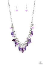 Load image into Gallery viewer, I WANT TO SEA THE WORLD - PURPLE NECKLACE