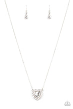 Load image into Gallery viewer, Out Of The Glittery-ness Of Your Heart - WHITE Necklace
