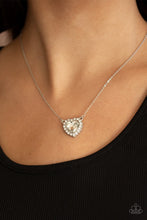 Load image into Gallery viewer, Out Of The Glittery-ness Of Your Heart - WHITE Necklace