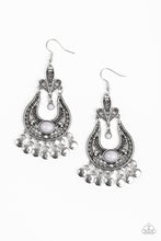 Load image into Gallery viewer, Fiesta Flair--White Earring