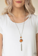 Load image into Gallery viewer, Have Some Common Sense - ORANGE Necklace