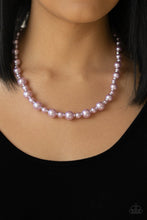 Load image into Gallery viewer, Pearl Heirloom - Purple Necklace
