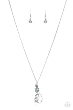 Load image into Gallery viewer, Words To Live BY - BLUE Necklace
