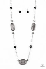 Load image into Gallery viewer, Crystal Charm -BLACK Necklace