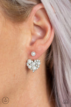 Load image into Gallery viewer, Star Studded Success - White Earrings